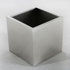 큐브 단순한 설계 304 50 센티미터 스테인레스 강 정원 용기